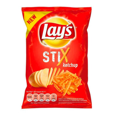 Confezione da 40g di stick di patate al gusto ketchup Lay's Stix Ketchup