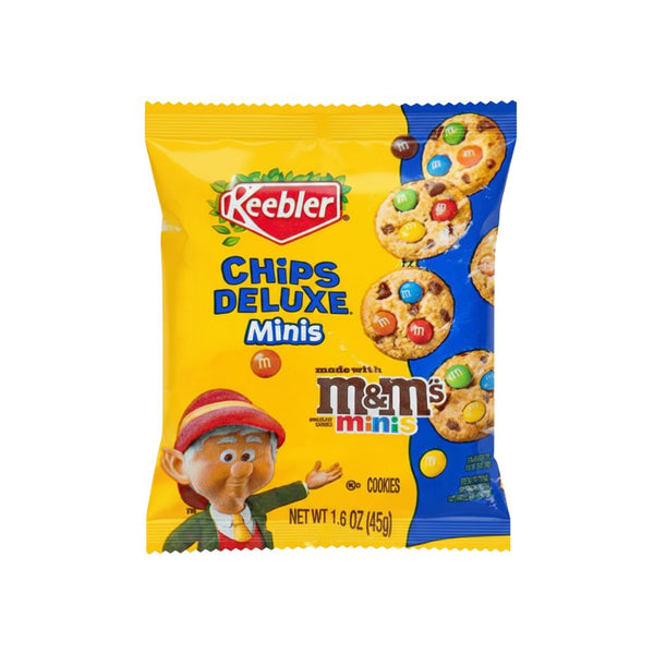 M&M's Minis Bite Size Cookies, Schokoladenkekse mit M&M's, 45g 