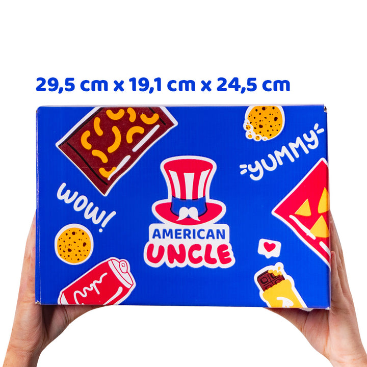 Snack box Salat aus mindestens 18 internationalen Produkten 
