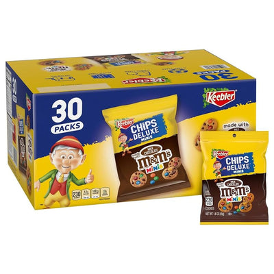 Confezione da 45g di biscotti M&M's mini bite size cookie