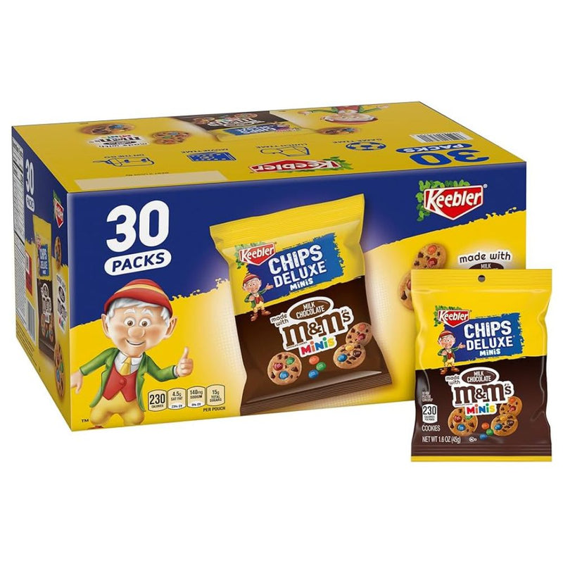 Confezione da 45g di biscotti M&M&