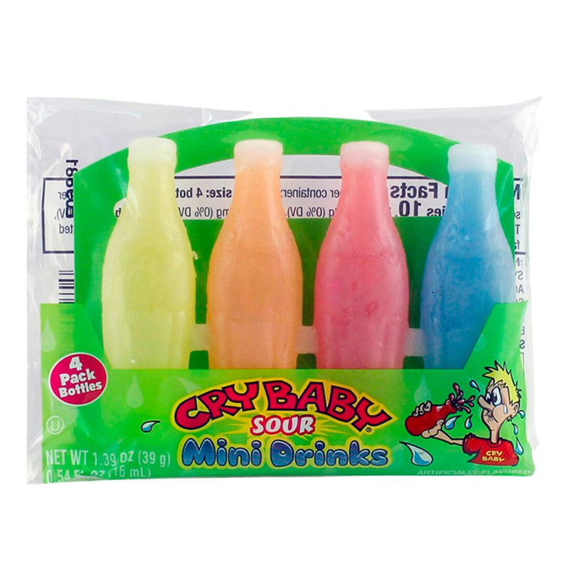 Confezione da 39g di caramella liquida aspra Nik l Nip Cry baby