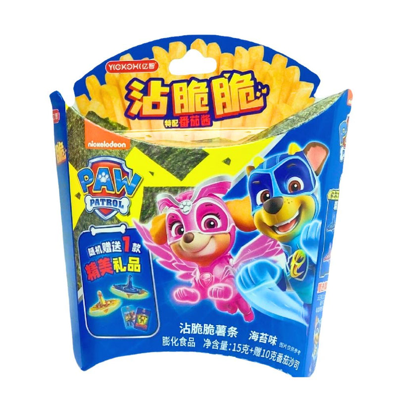 Confezione da 15g di patatine alle alghe Paw Patrol Seaweed