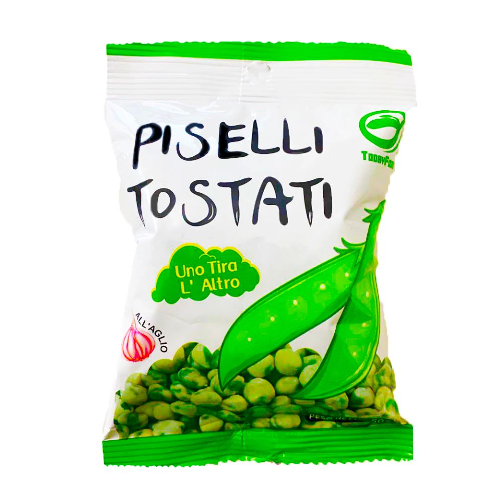 Today Food Geröstete Erbsen Knoblauchgeschmack, geröstete Erbsen mit Knoblauchgeschmack 50g 