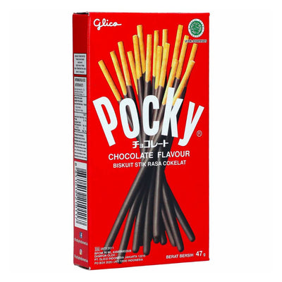 Confezione da 47g di biscotti ricoperti di cioccolato Pocky Chocolate