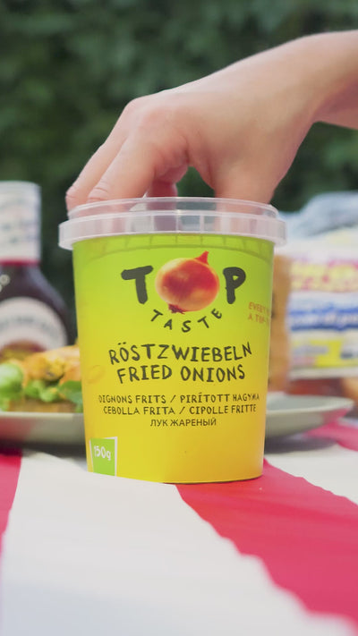 video di cipolle fritte