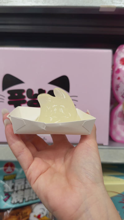 video caramella giapponese a forma di gatto