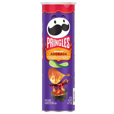 Confezione da 150g di patatine piccanti messicane Pringles Adobada