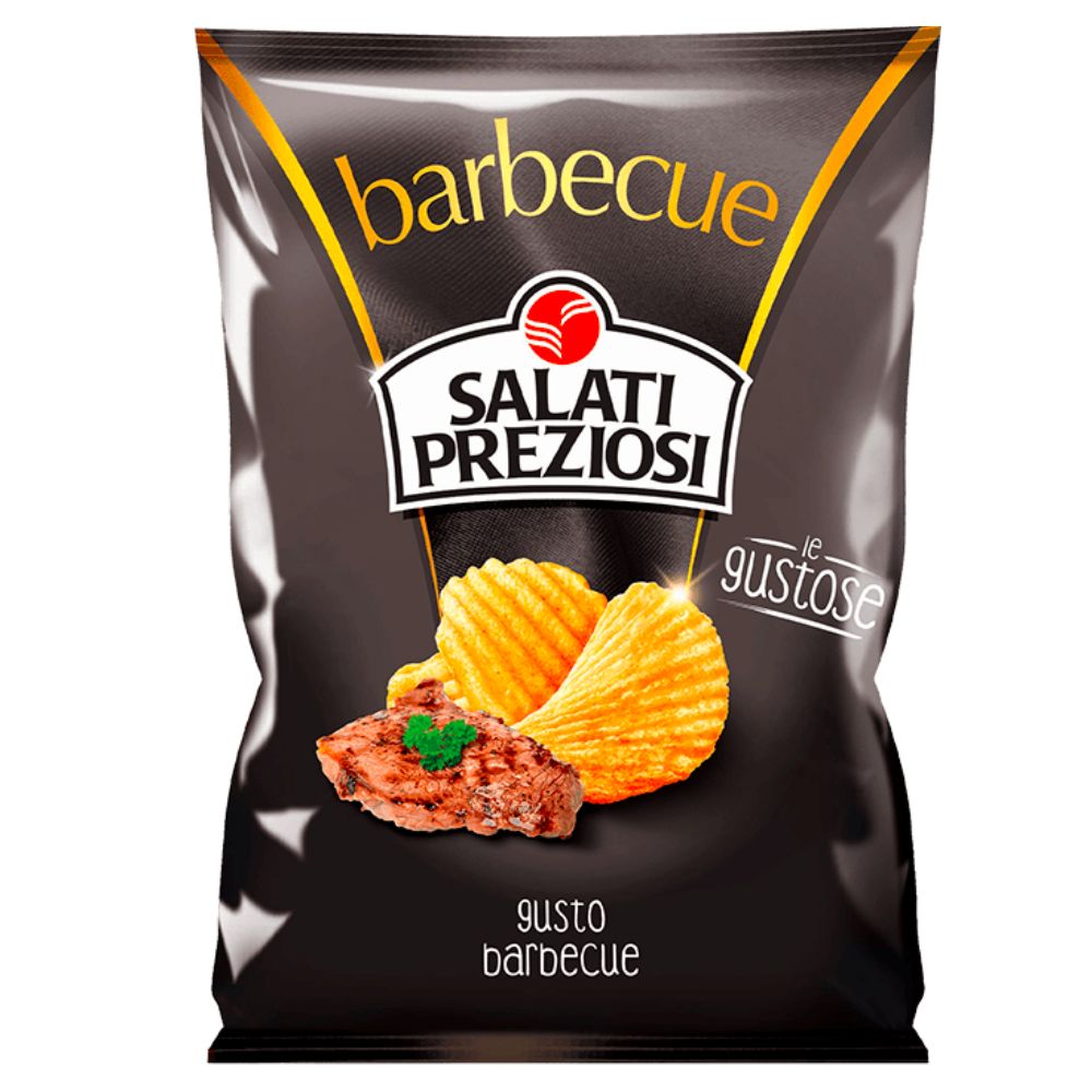 Salati Preziosi Barbecue, Barbecue-Chips 70g 
