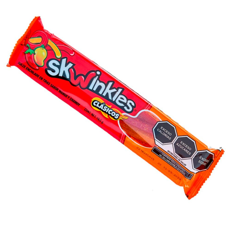 Skwinkles Candy Clasicos Mango Chamoy - scharfe Bonbons mit Mango- und ... Skwinkles Candy Clasicos Mango Chamoy - scharfe Bonbons mit Mango- und ...