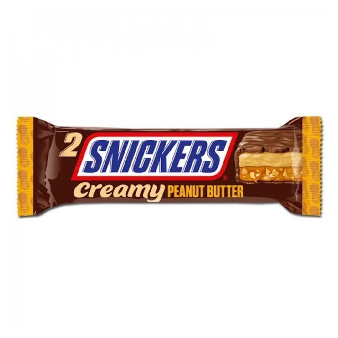 Snickers Creamy Peanut Butter, Erdnussbutter-Schokoladenriegel mit 36,5g 