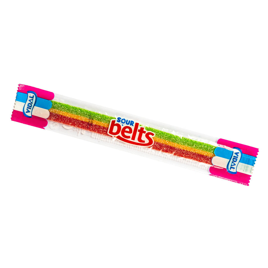 Caramella al gusto aspro di anguria Vidal Sour Belts Watermelon