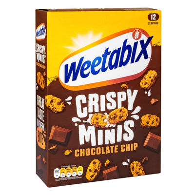 Confezione da 500g di cereali con gocce di cioccolato Weetabix Minis Chocolate