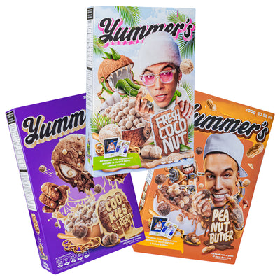 Confezione da 300g di cereali yummer's by sfera ebbasta