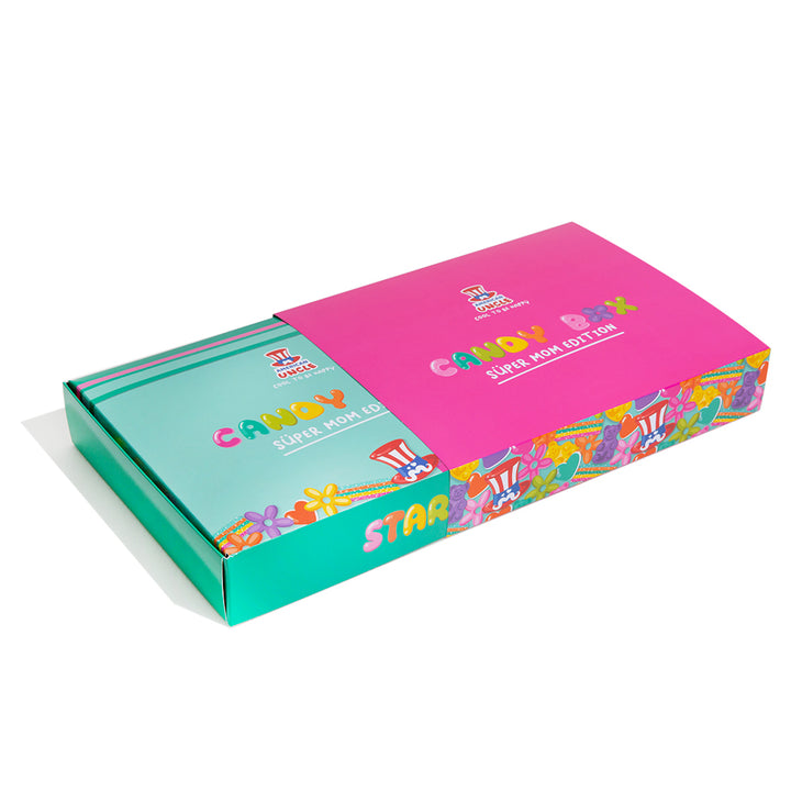 Candy Box - Super Mom Edition von 1kg als Überraschung + Snack Box - Super Mom Edition 