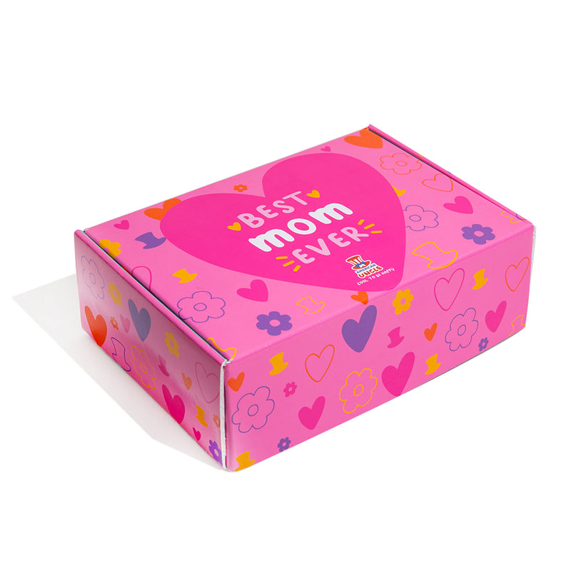 Snack Box - Mom Edition + Mutter Geschenkbox + Candy Box - Super Mom Edition - 1kg Überraschungsbox