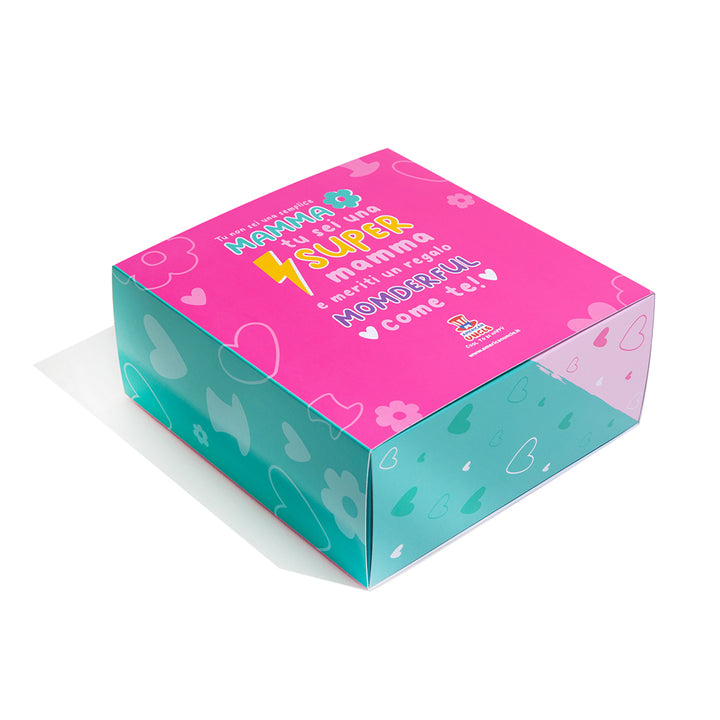 Candy Box - Super Mom Edition von 1kg als Überraschung + Mom Gift Box 