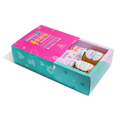 Candy Box - Super Mom Edition von 1kg Überraschung + Mom Gift Box