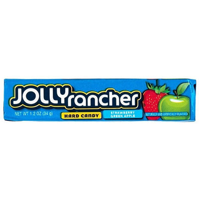 Jolly Rancher Hard Candy Strawberry Green Apple, caramelle alla fragola e alla mela verde da 34g (1954208546913)