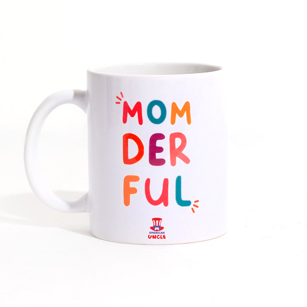 Momderful Tasse, Geschenkidee für Mama mit 350ml 