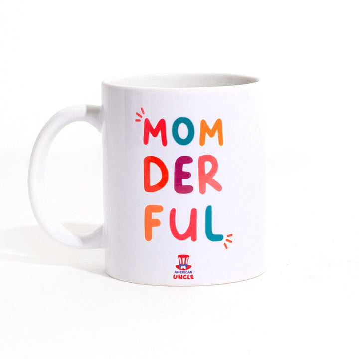 Momderful Tasse, Geschenkidee für Mama mit 350ml 
