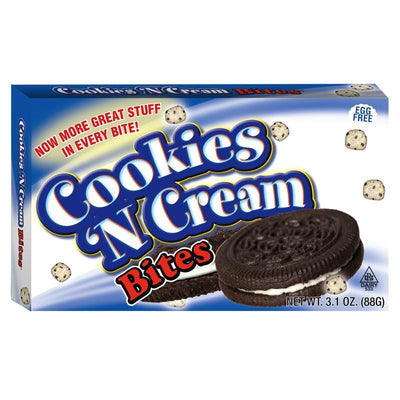 Cookies 'n Cream Bites, biscotti ripieni alla crema da 88g (1954211070049)