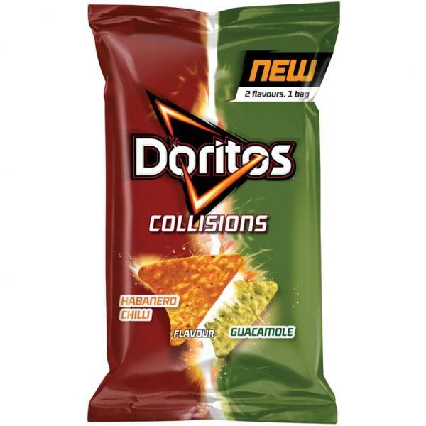 Doritos Collisions Habanero Chilli and Guacamole, patatine piccanti all&