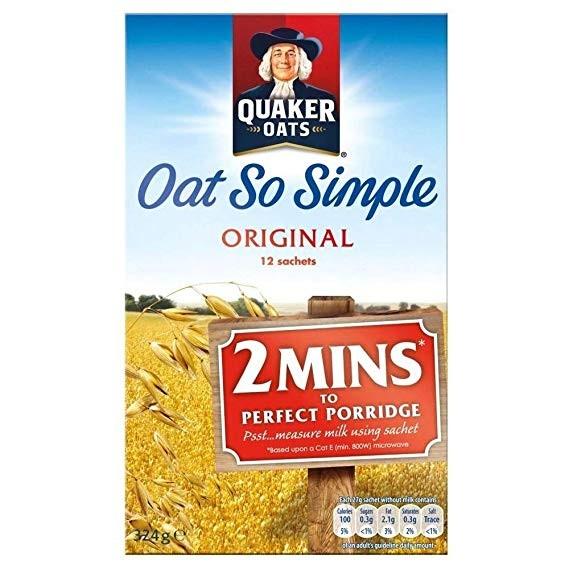 Quaker Oat So Simple Original, preparato per fiocchi d&