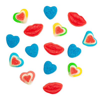 Candy mix - Love edition, 250g Packung Gummisüßigkeiten