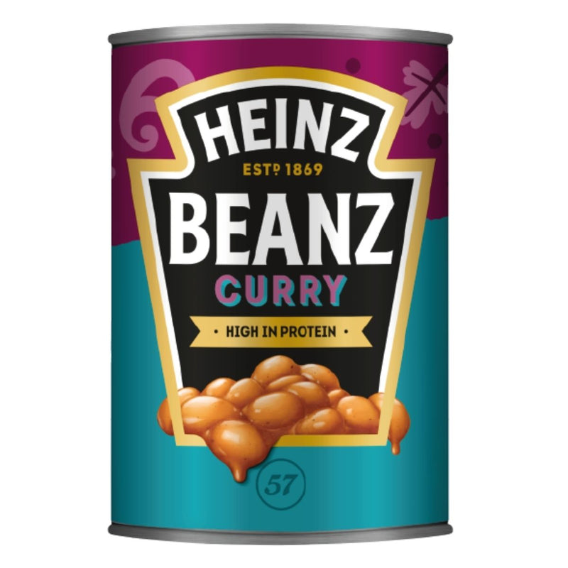 Heinz Beanz Curry, Curry-Bohnen 390g