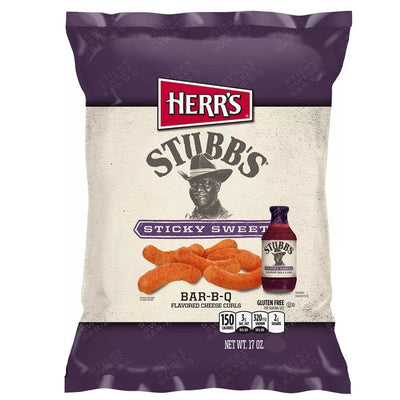 Herr's Stubb's Sticky Sweet BBQ Curl