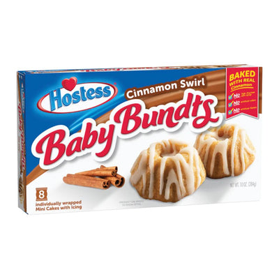 Hostess Baby Bundts Cinnamon Swirl 284g