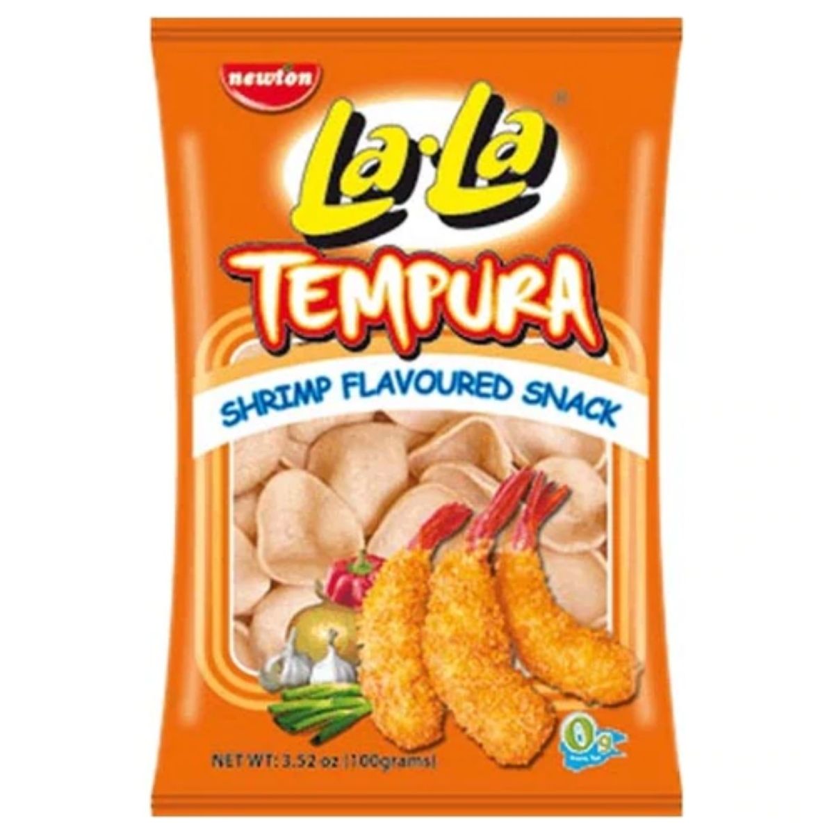 Lala Tempura Shrimp Flavoured Snack Garnelenchips 100g American Uncle