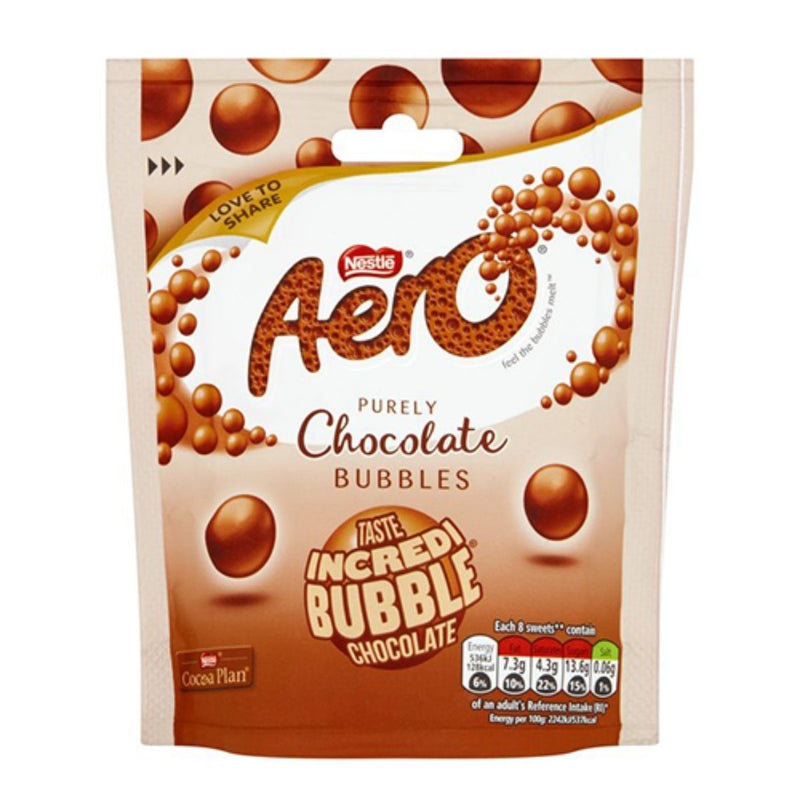 Nestle Aero Chocolate Bubble 92g