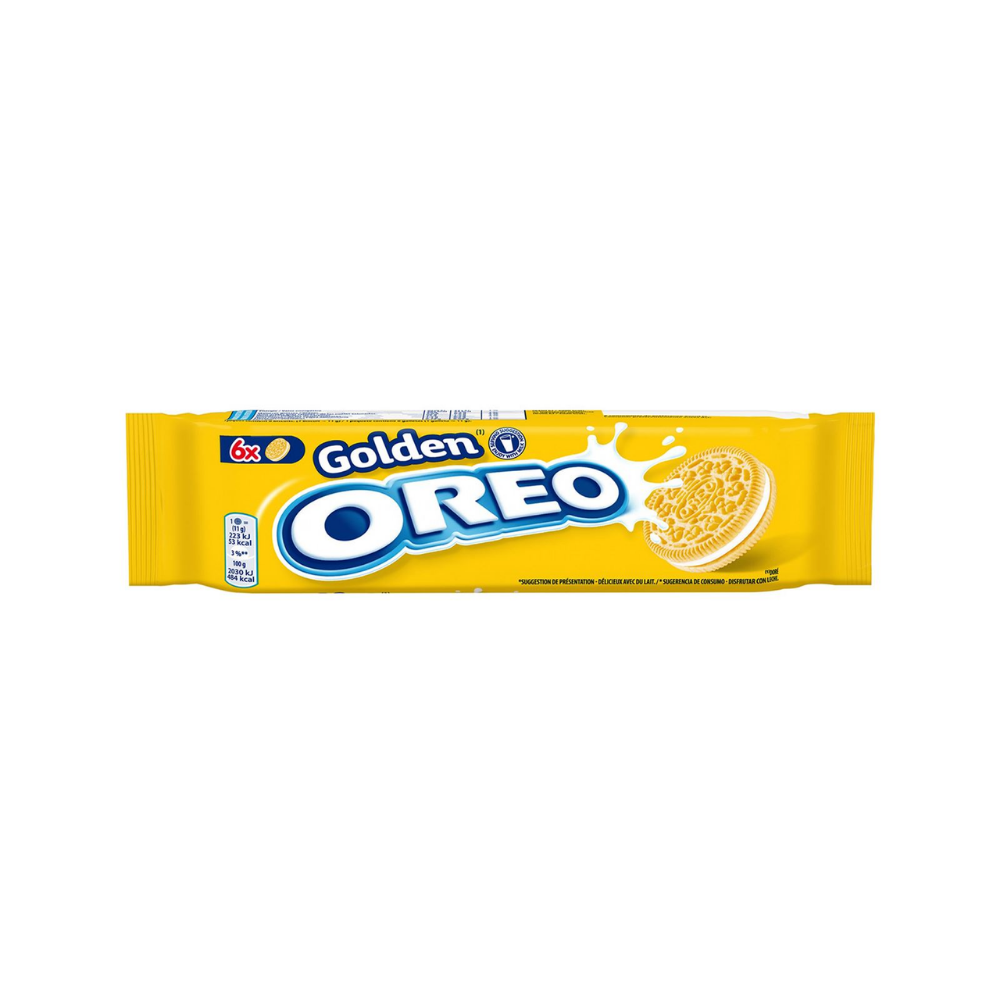Oreo Golden, Kekse gefüllt mit Vanillecreme 66g 