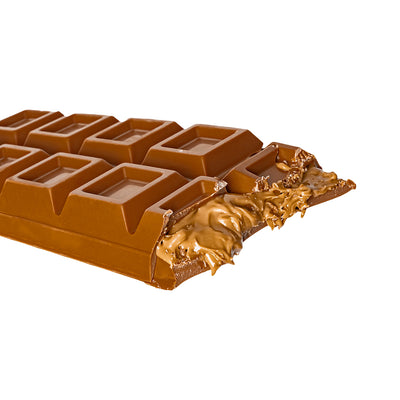 XL Peanut Butter gefüllte Choco Love Bar, Milchschokolade gefüllt mit Erdnussbuttercreme 500g