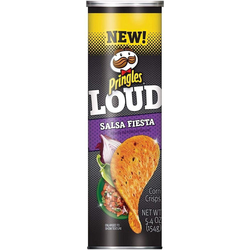 Pringles Loud Salsa Fiesta - scharfe Tomatenchips 154g – American Uncle Pringles Loud Salsa Fiesta - scharfe Tomatenchips 154g – American Uncle