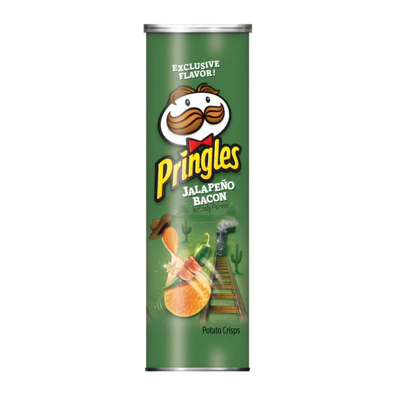 Pringles Jalapeño Bacon, Chips mit Speck- und Jalapeño-Geschmack, 156g