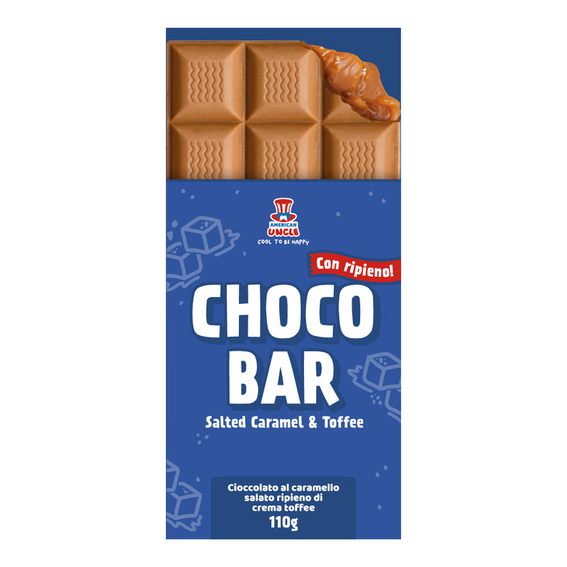 Choco Bar Creamy Toffee gefüllt, Schokolade mit cremiger Toffee-Füllung 110g