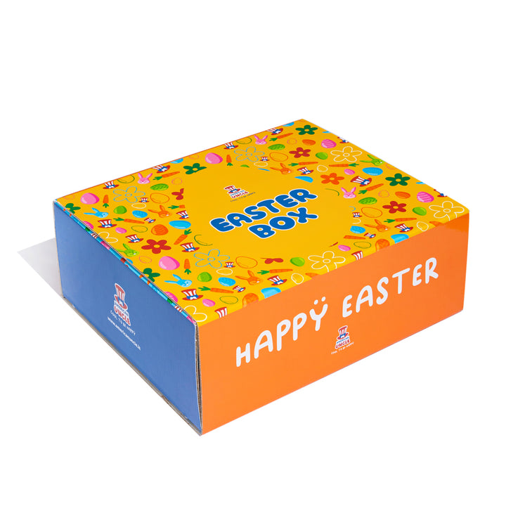 Ostern box, Schachtel mit 15 süßen und salzigen Produkten 