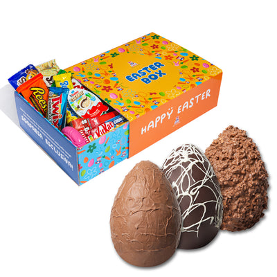 Easter box + Amerikanischer Onkel Egg Arachidat, Cookies’n’Cream und Salted Caramel