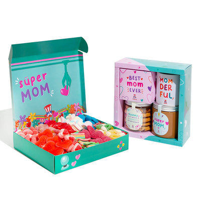 Candy Box - Super Mom Edition von 1kg Überraschung + Mom Gift Box