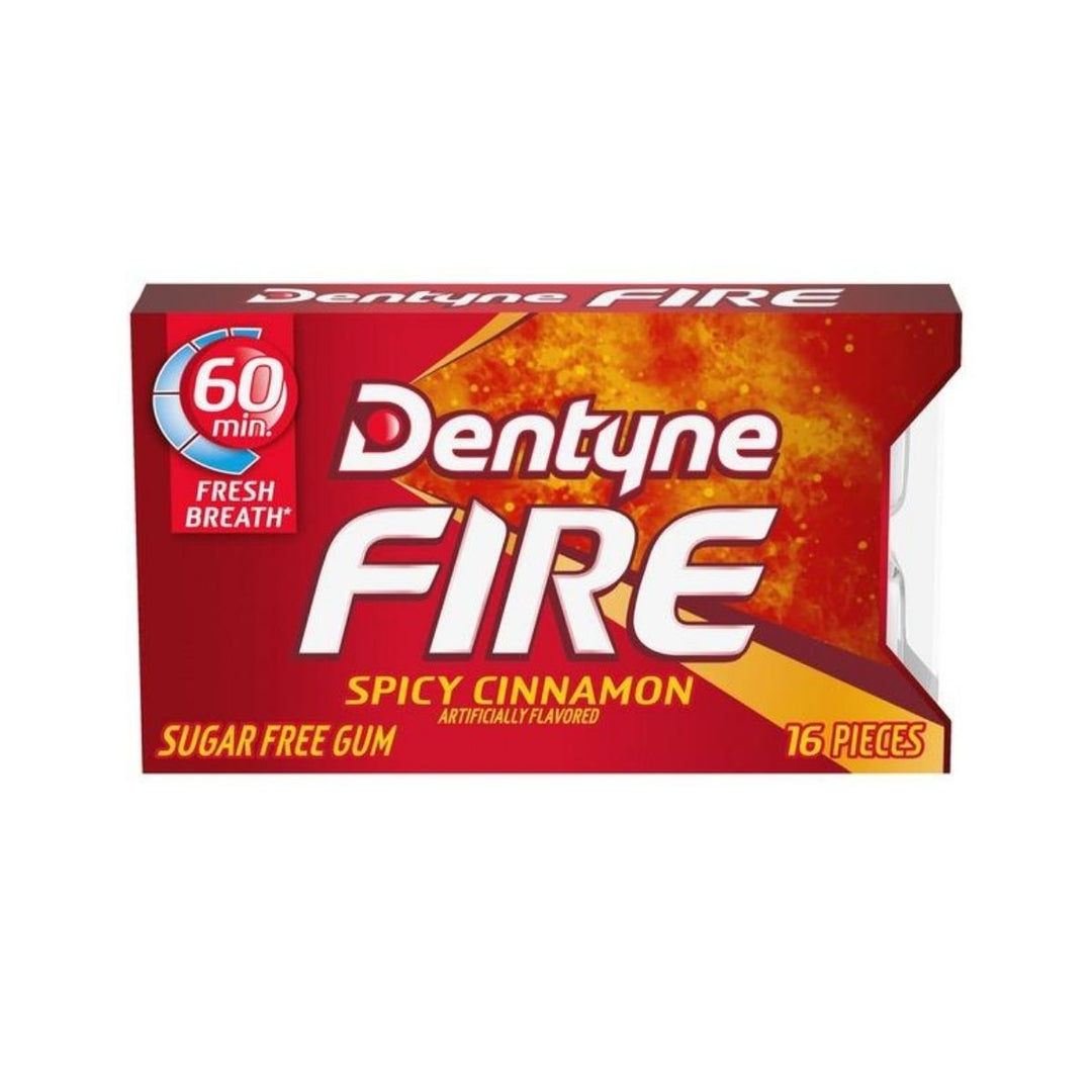 Dentyne Fire Spicy Cinnamon, Zimt-Kaugummi 48g 