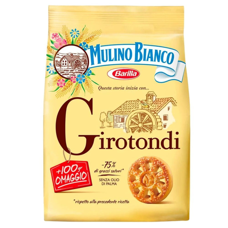 Confezione da 800g di biscotti con zucchero Girotondi Mulino Bianco