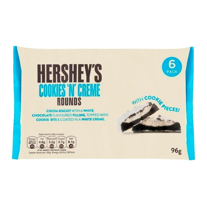 Confezione da 96g di biscotti al cioccolato bianco Hershey&