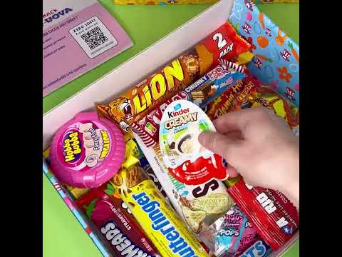 Ostern box, Schachtel mit 15 süßen und salzigen Produkten 