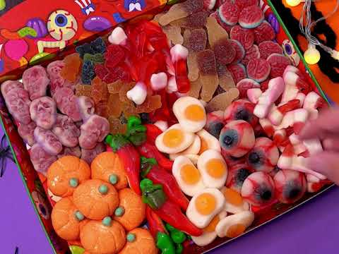 Candy box + Scary mix (Macarons, Choco Balls, Choco Bites) 