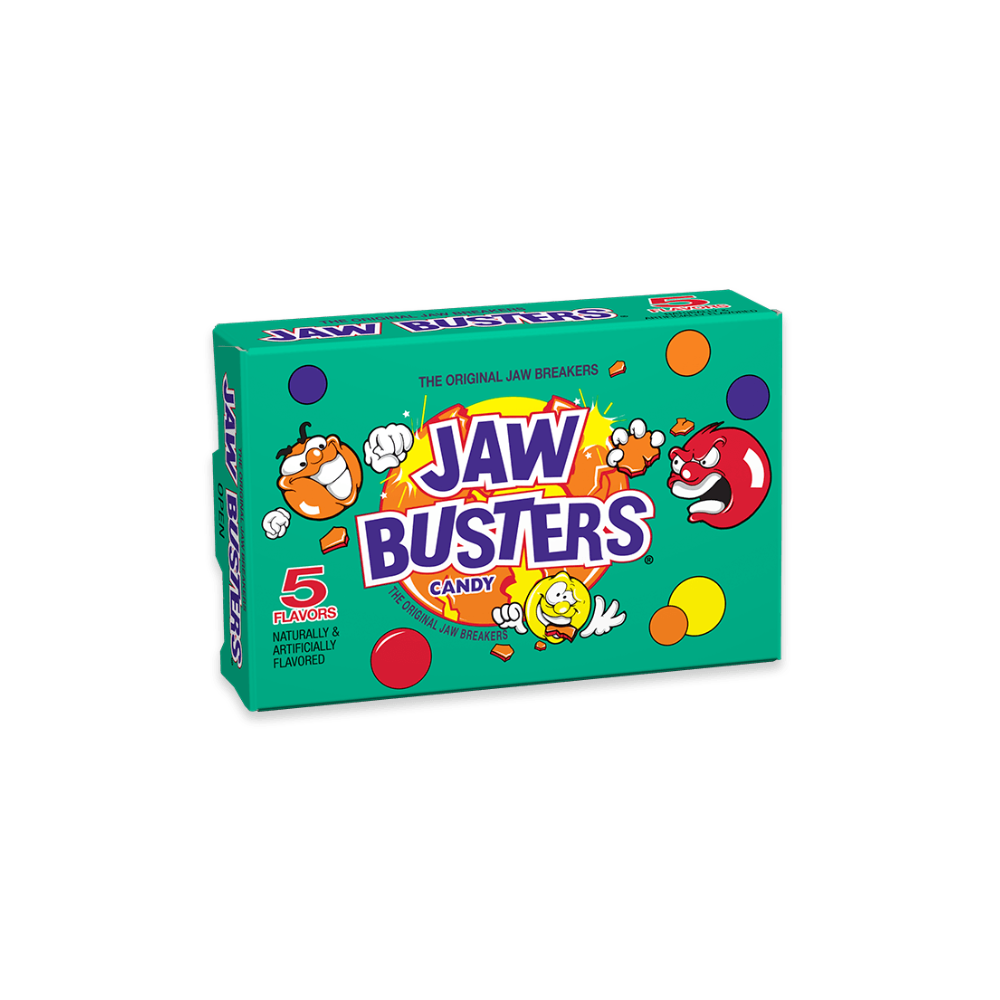 Jawbusters, fruchtige Zahnbrecher-Bonbons mit 23g 