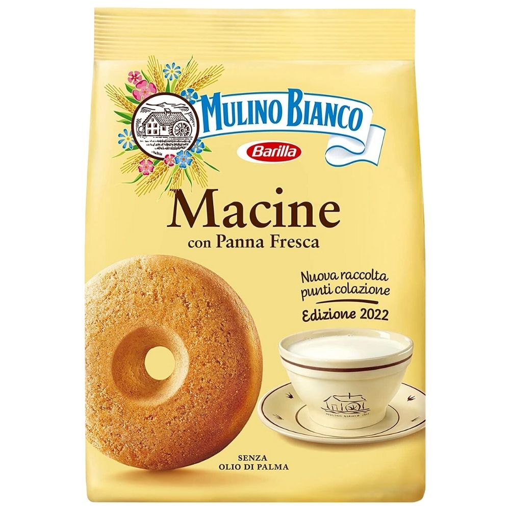 Macine Mulino Bianco, Kekse mit frischer Sahne, 350g 