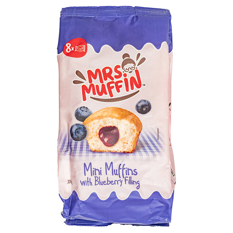 Mrs Muffin mit Blaubeerfüllung, Muffin mit Blaubeercreme von 200g